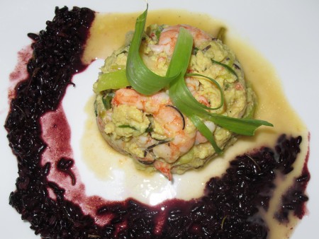 Camarão com ovos azafranado.JPG